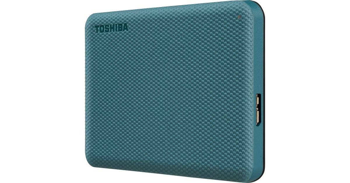 Toshiba Canvio Advance 4 TB, Externe Festplatte(grün, Micro-USB-B 3.2 Gen 1 (5 Gbit/s))