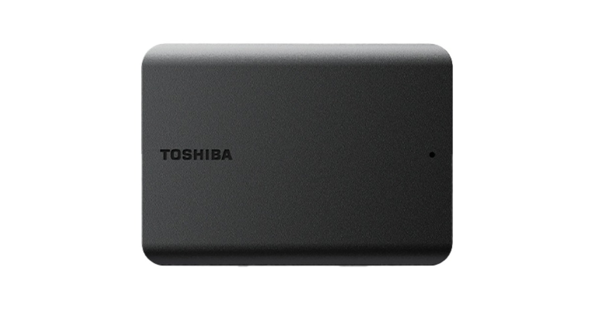Toshiba Canvio Basics 2022 1 TB, Externe Festplatte(schwarz, Micro-USB-B 3.2 Gen 1 (5 Gbit/s))