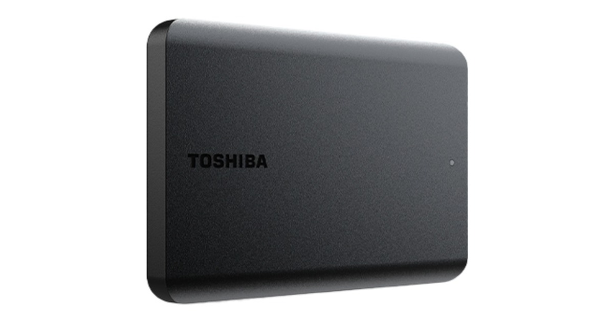 Toshiba Canvio Basics 2022 2 TB, Externe Festplatte(schwarz, Micro-USB-B 3.2 Gen 1 (5 Gbit/s))