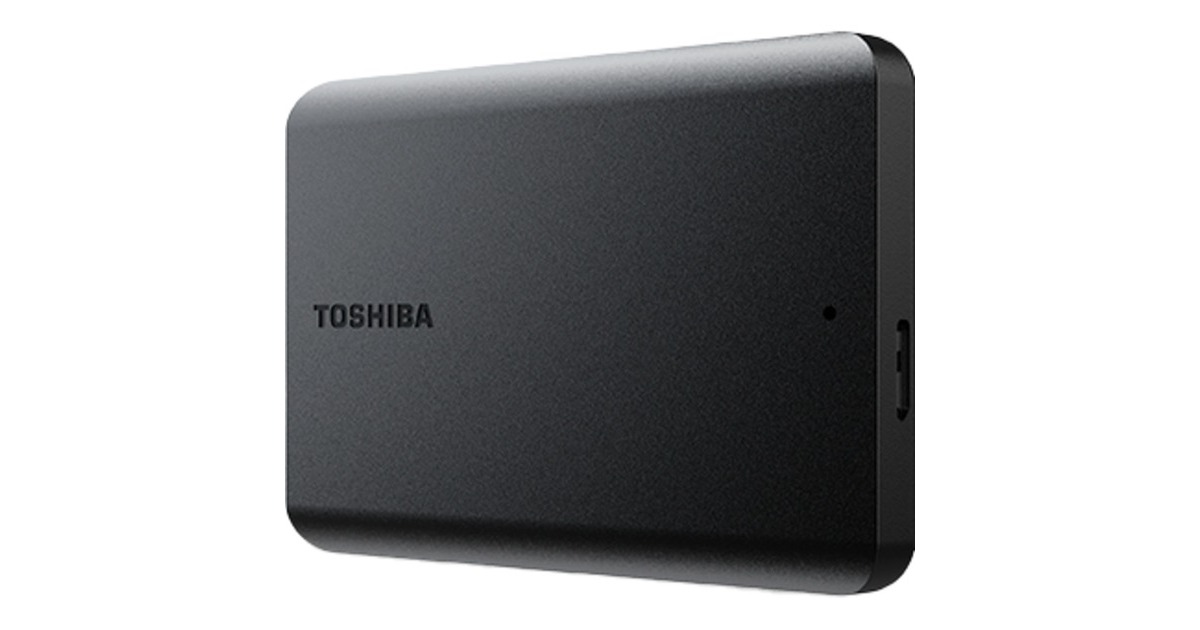 Toshiba Canvio Basics 20224 TB, Externe Festplatte(schwarz, Micro-USB-B 3.2 Gen 1 (5 Gbit/s))