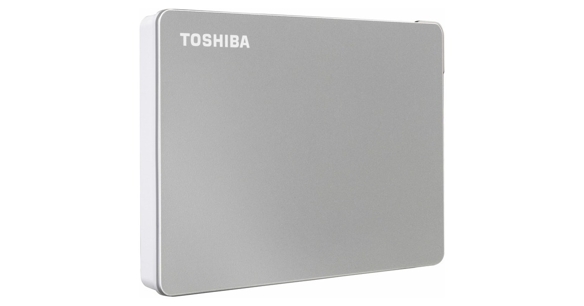 Toshiba Canvio Flex 2 TB, Externe Festplatte(silber, Micro-USB-B 3.2 Gen 1)