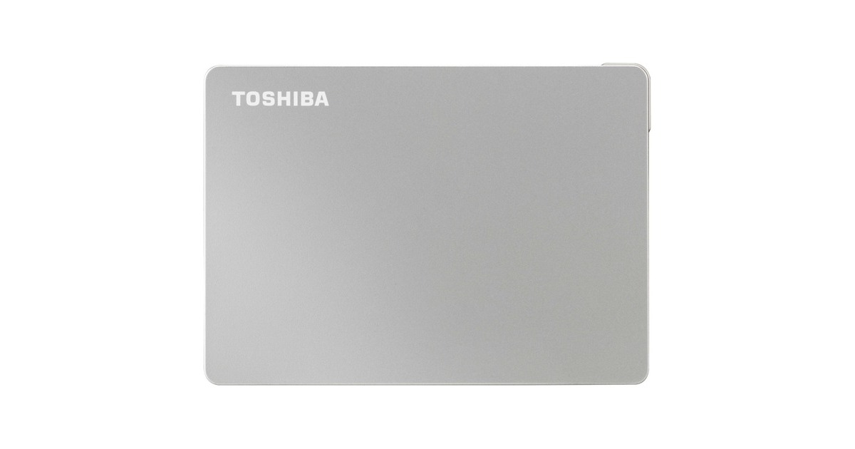 Toshiba Canvio Flex 2 TB, Externe Festplatte(silber, Micro-USB-B 3.2 Gen 1)