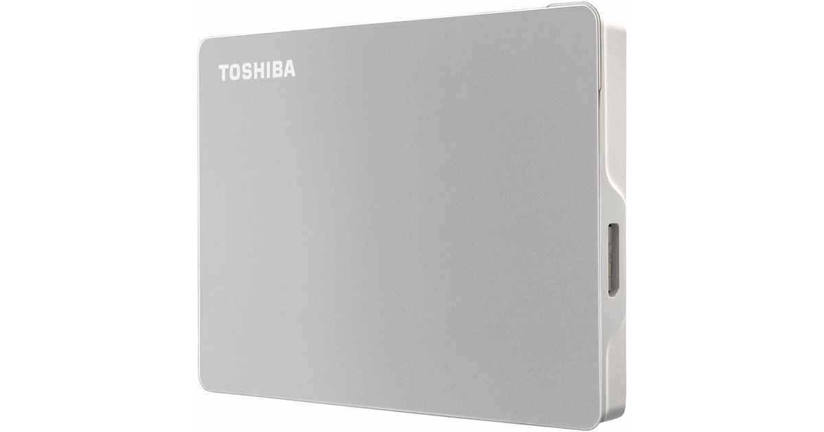 Toshiba Canvio Flex 2 TB, Externe Festplatte(silber, Micro-USB-B 3.2 Gen 1)