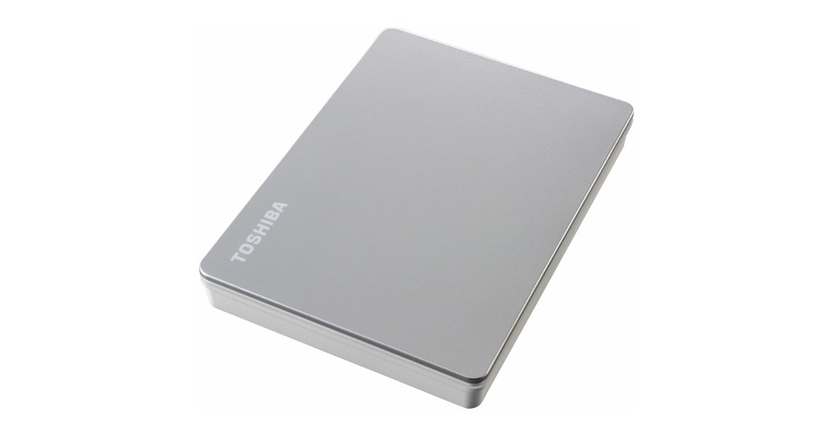 Toshiba Canvio Flex 4 TB, Externe Festplatte(silber, Micro-USB-B 3.2 Gen 1)