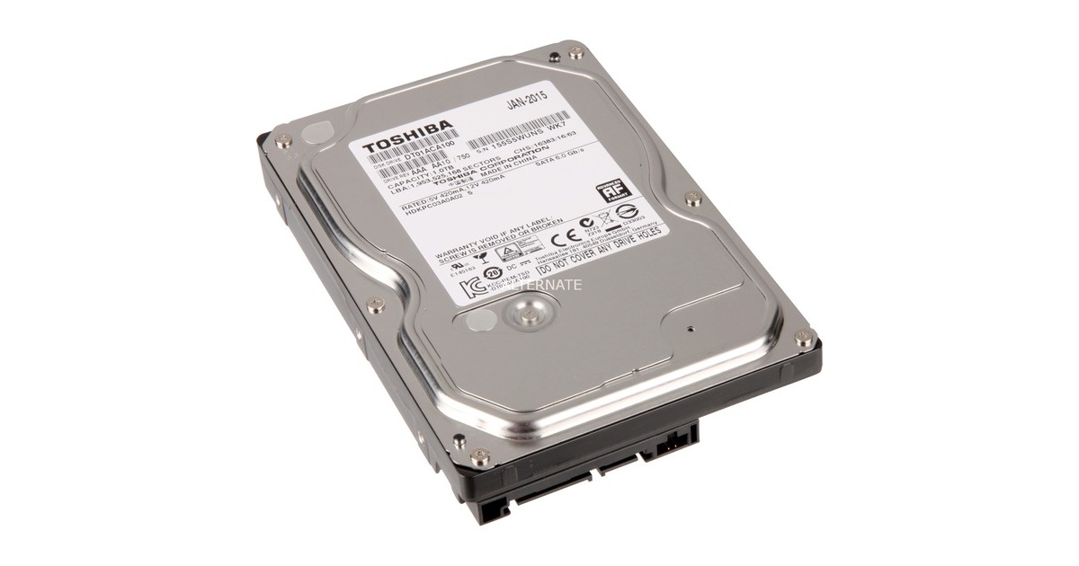 Toshiba DT01ACA100 1 TB, Festplatte(SATA 6 Gb/s, 3,5")