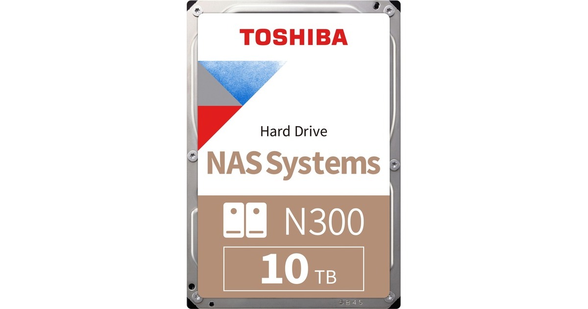Toshiba N300 10 TB, Festplatte(SATA 6 Gb/s, 3,5", Bulk)