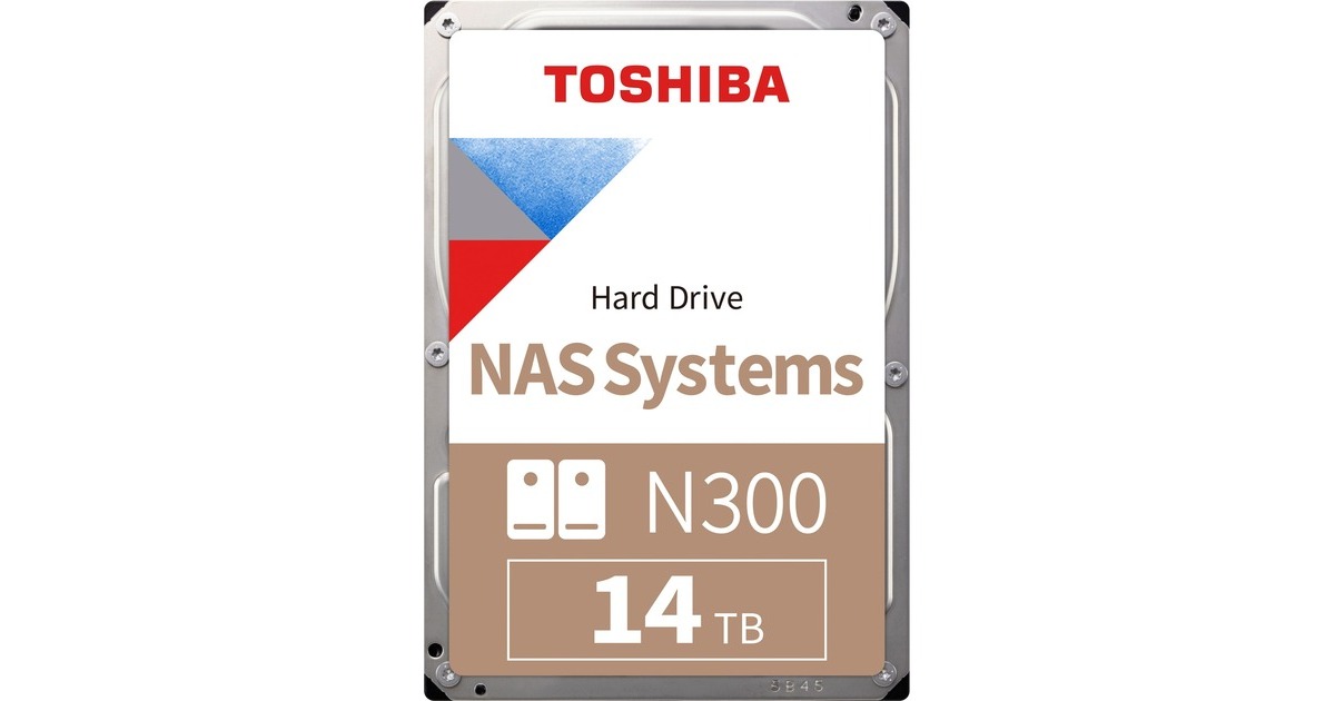 Toshiba N300 14 TB, Festplatte(SATA 6 Gb/s, 3,5", Retail)