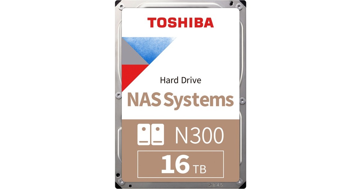 Toshiba N300 16 TB, Festplatte(SATA 6 Gb/s, 3,5", Bulk)
