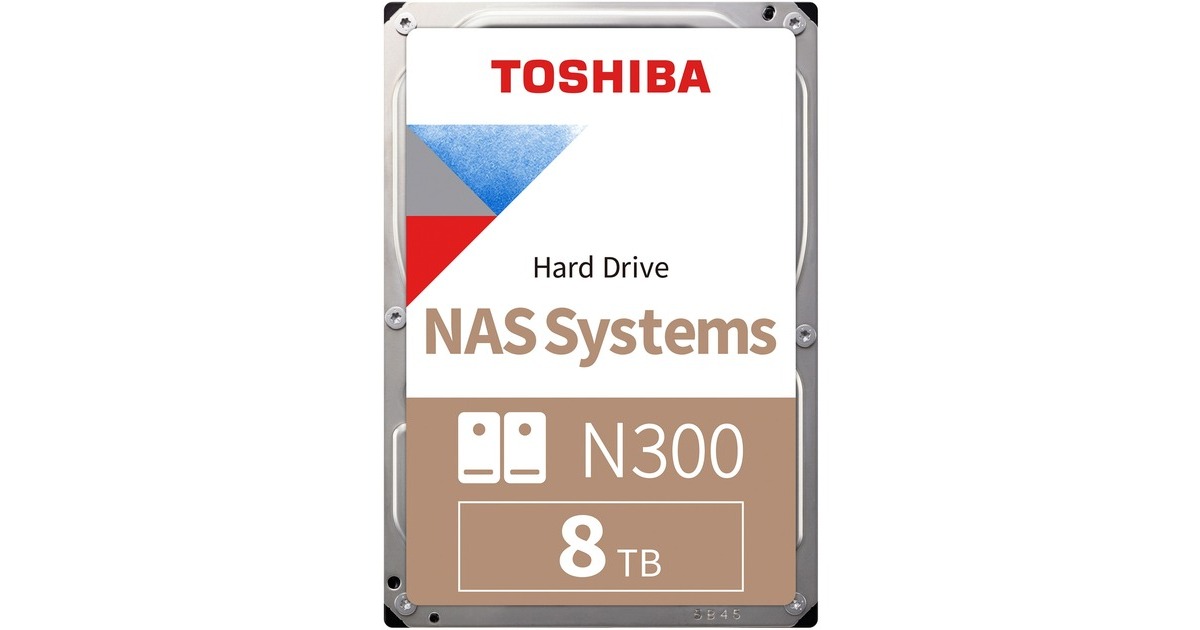 Toshiba N300 8 TB, Festplatte(SATA 6 Gb/s, 3,5", Retail)
