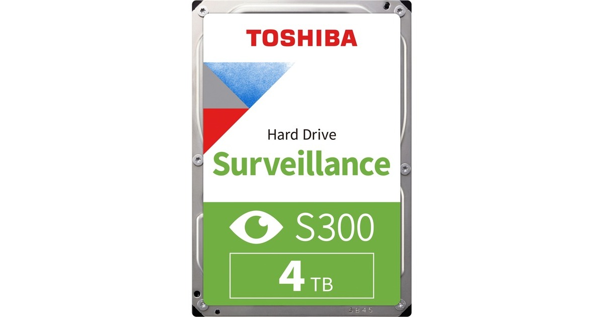 Toshiba S300 4 TB, Festplatte(SATA 6Gb/s, 3,5")