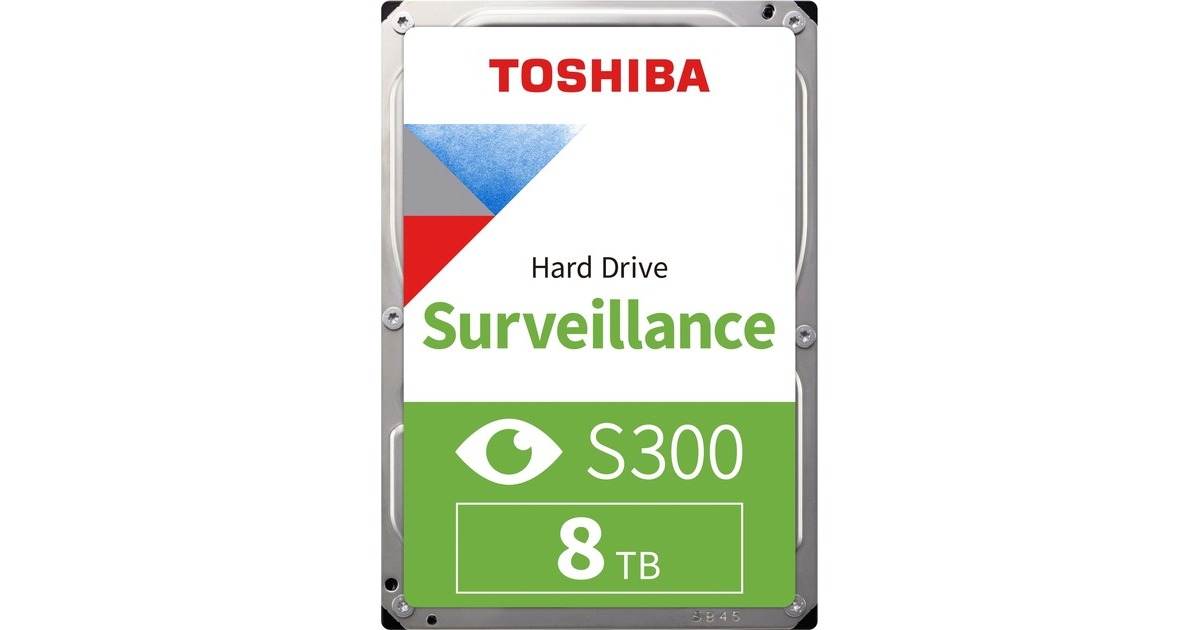 Toshiba S300 8 TB, Festplatte(SATA 6Gb/s, 3,5", Bulk)