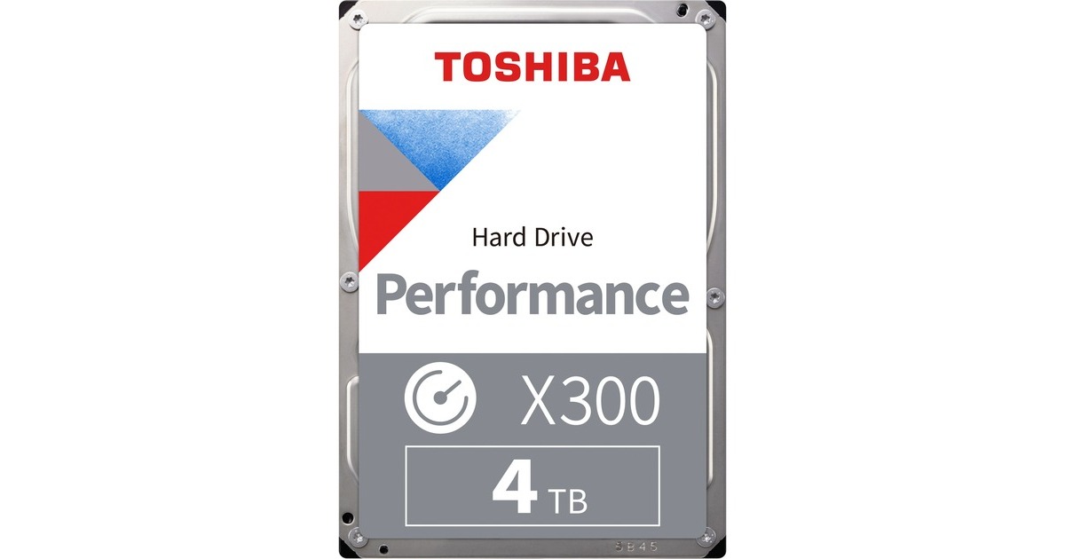 Toshiba X300 4 TB, Festplatte(SATA 6 Gb/s, 3,5", Bulk)