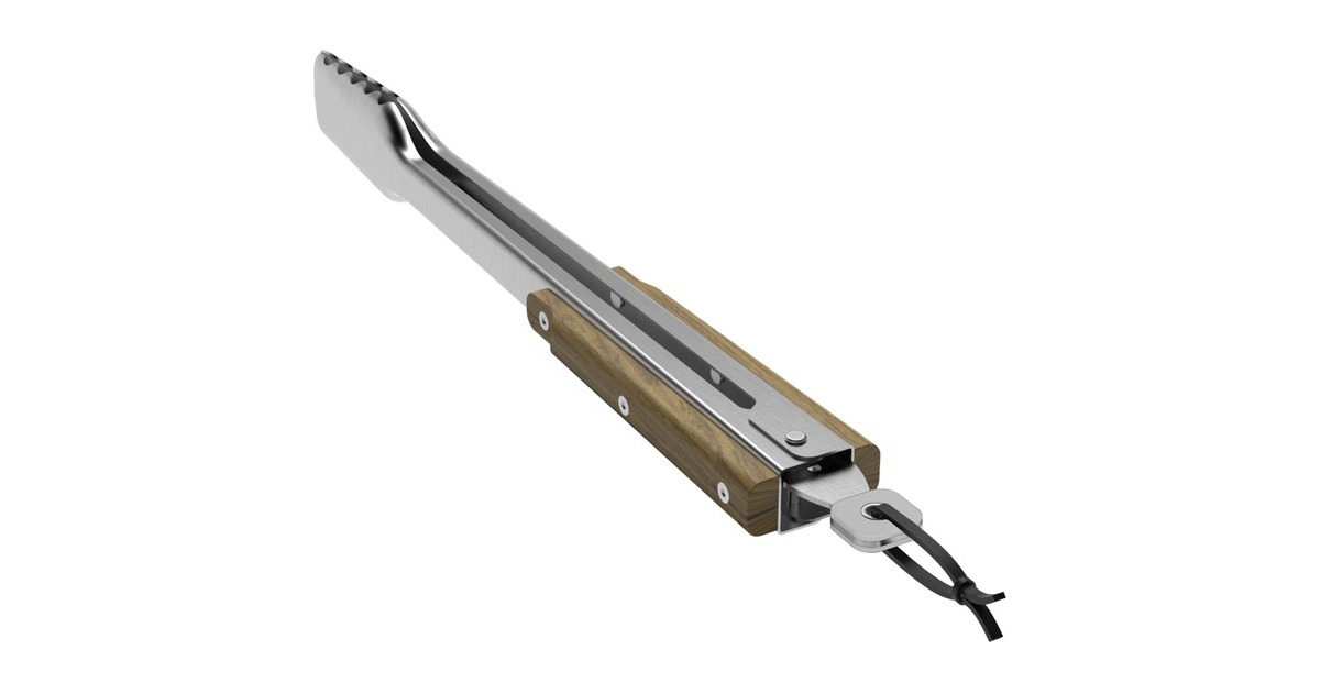 Traeger Grillzange BAC530, Grillbesteck(edelstahl/holz)