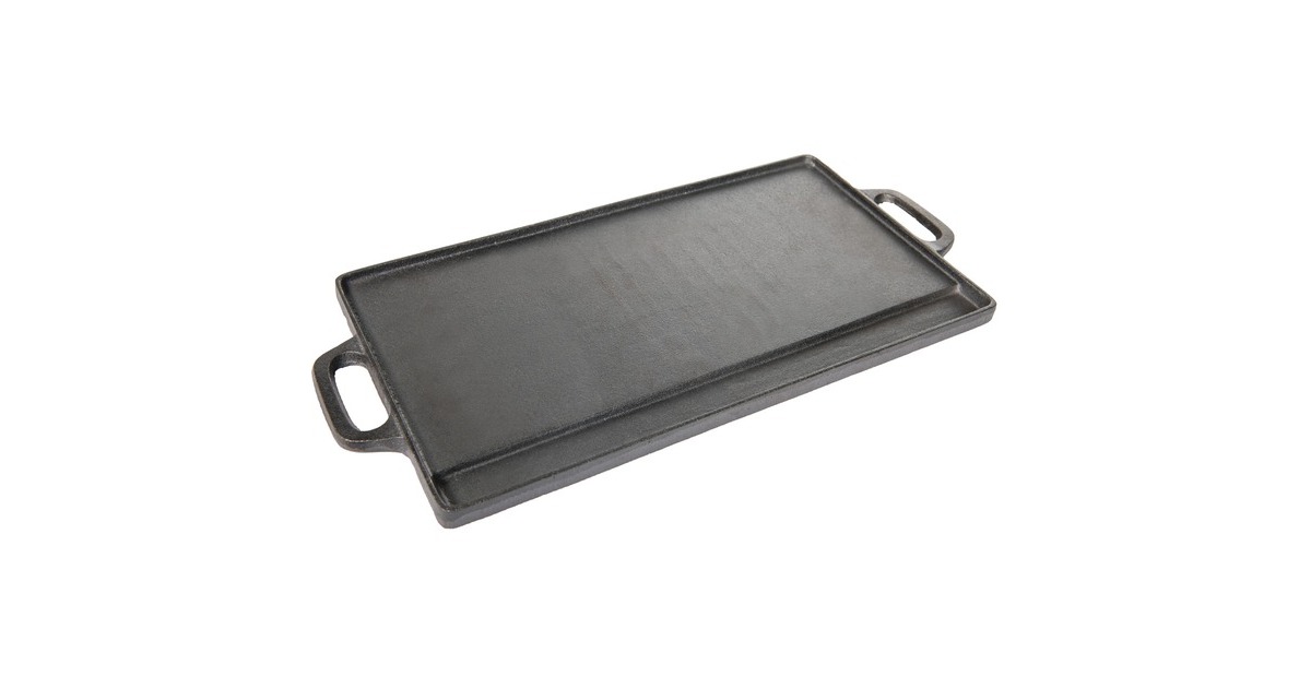 Traeger Gusseiserne Grillplatte(schwarz, 50 x 22cm)