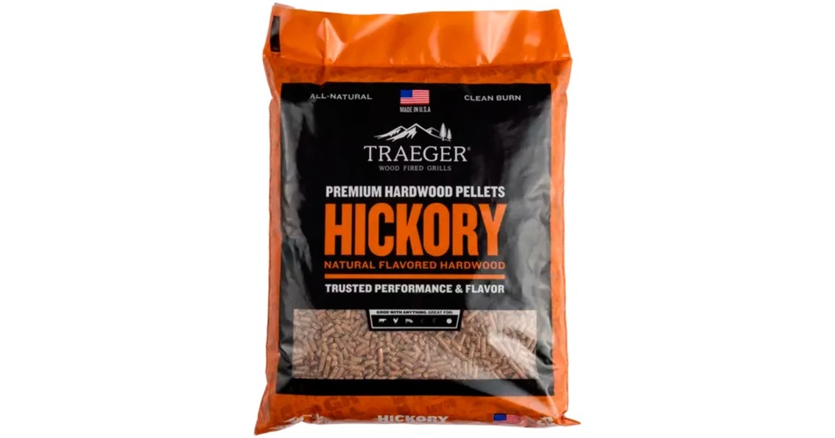 Traeger Hartholz Pellets HICKORY, 9kg, Brennstoff