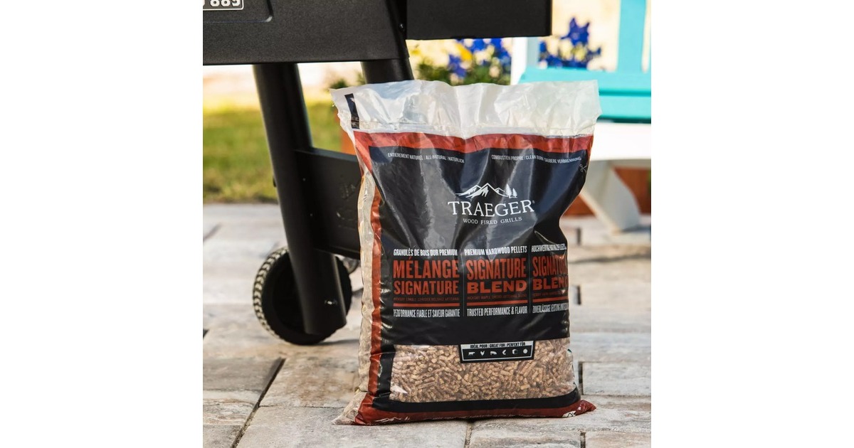 Traeger Hartholz Pellets SIGNATURE BLEND, 9kg, Brennstoff