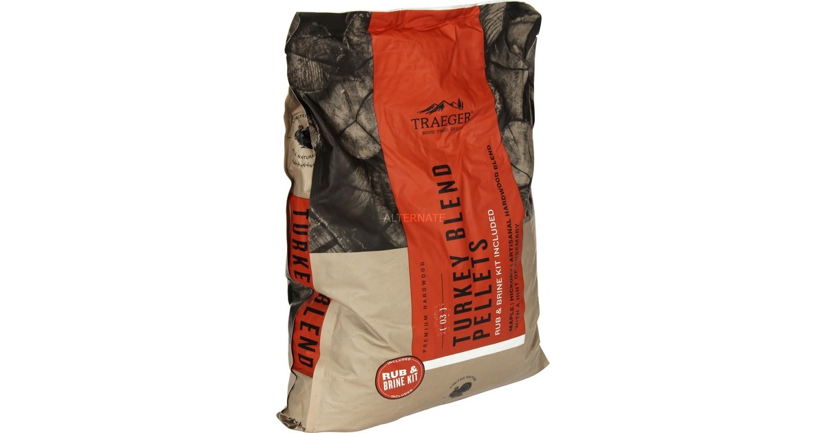 Traeger Hartholz Pellets TURKEY BLEND, 8kg, Brennstoff