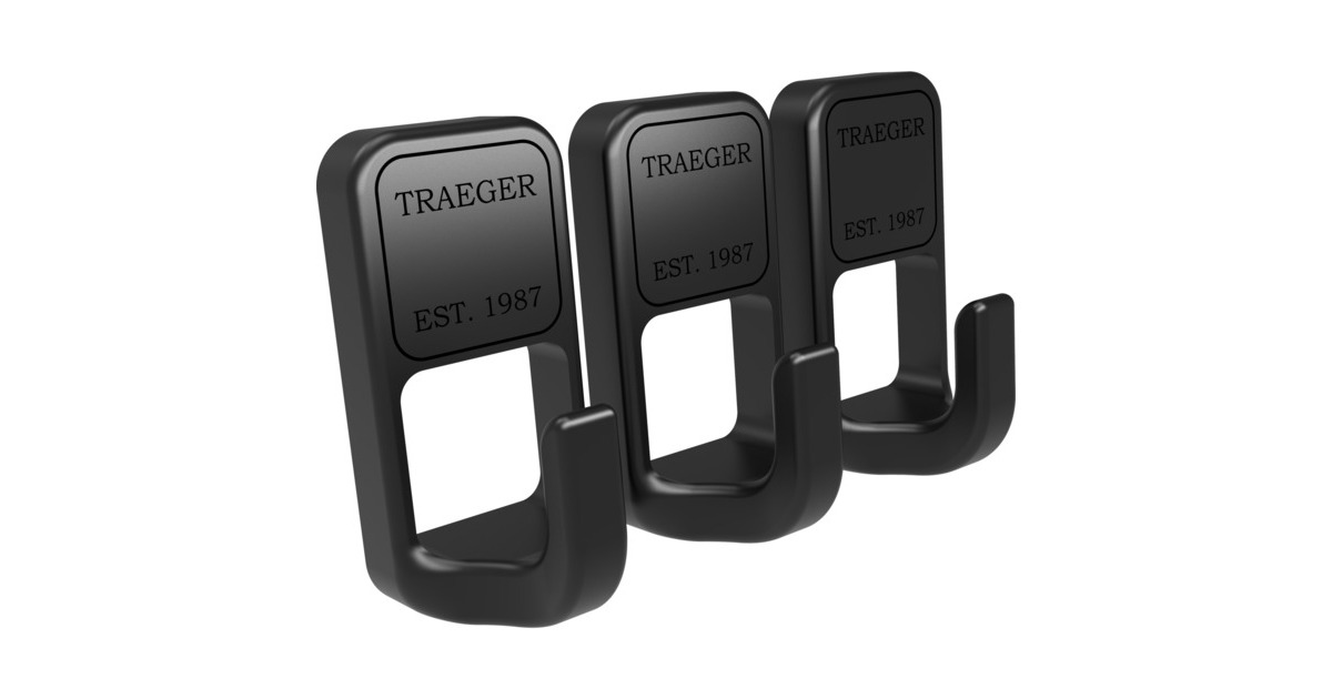 Traeger Magnethaken, Halterung(schwarz, 3 Stück)