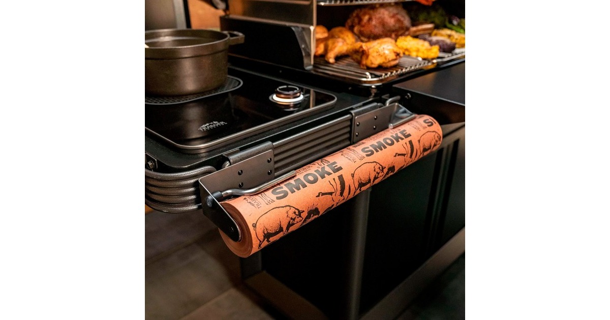 Traeger P.A.L. Pop-And-Lock Rollenhalter, Befestigung/Montage(schwarz)