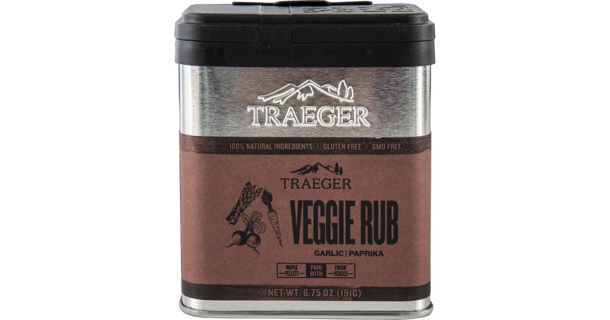 Traeger Veggie Rub, Gewürz(191 g, Streudose)