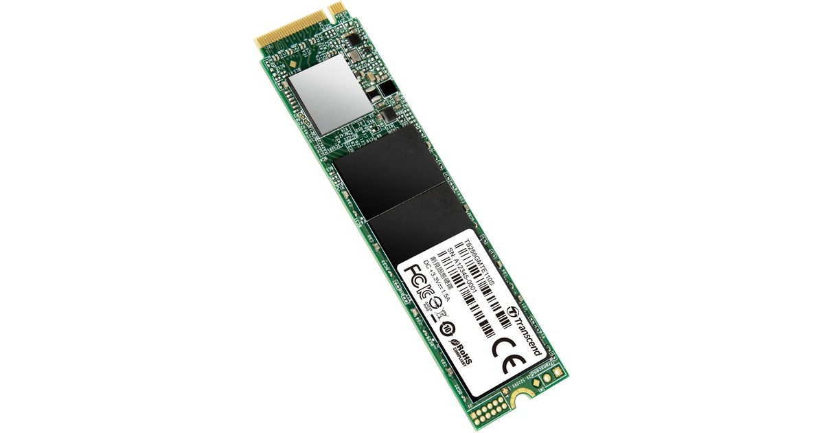 Transcend 110S 256 GB, SSD(PCIe 3.0 x4, NVMe 1.3, M.2 2280)