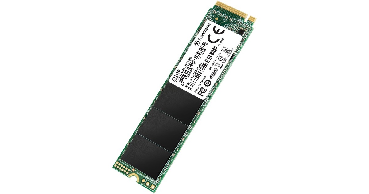 Transcend 112S 512 GB, SSD(PCIe 3.0 x4, NVMe, M.2 2280)