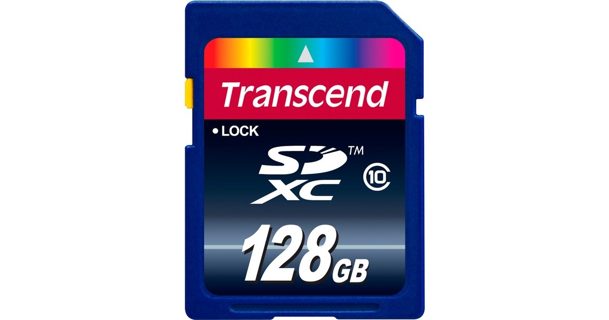 Transcend 128 GB SDXC, Speicherkarte(Class 10)