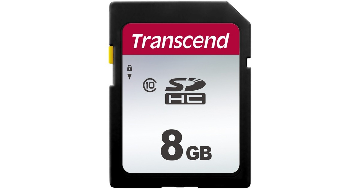 Transcend 300S 8 GB, Speicherkarte(schwarz, Class 10)