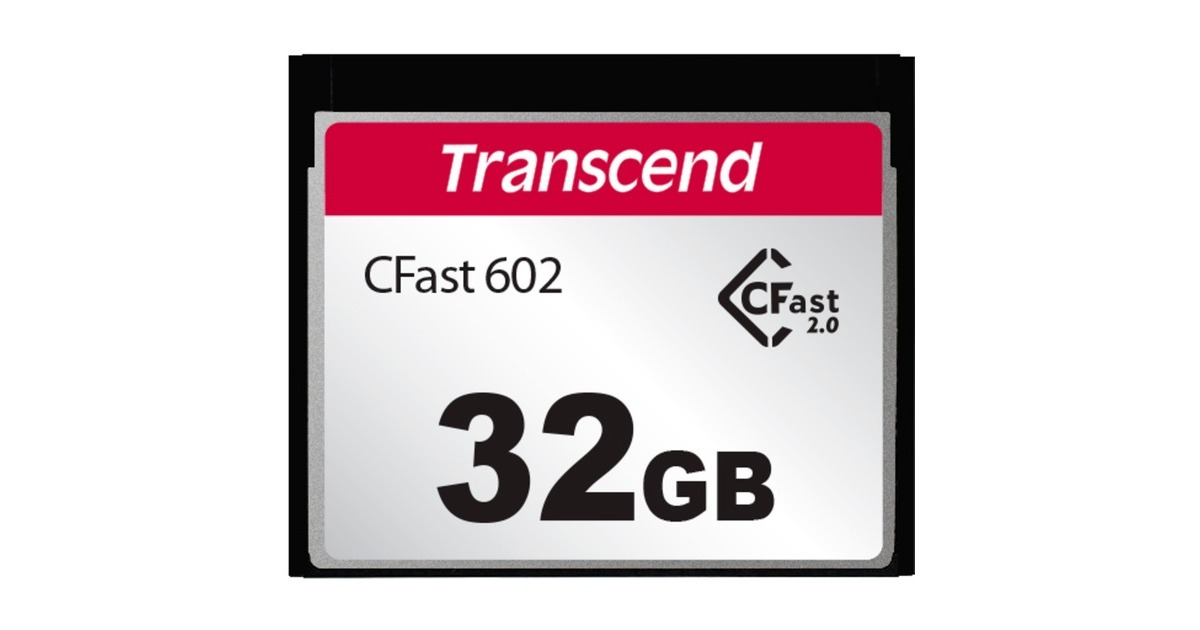 Transcend CFast 2.0 CFX602 32 GB, Speicherkarte