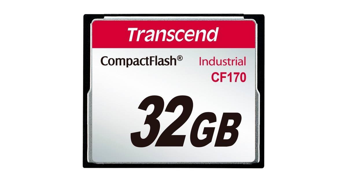 Transcend CompactFlash CF170 32 GB, Speicherkarte Transcend CompactFlash CF170 32 GB, Speicherkarte