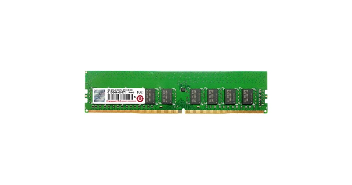 Transcend DIMM 4 GB DDR4-2133, Arbeitsspeicher(TS512MLH72V1H)