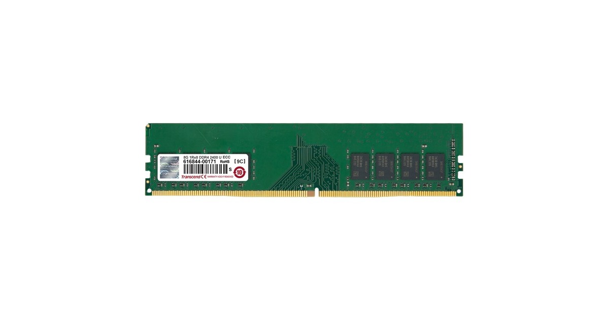 Transcend DIMM 8 GB DDR4-2400, Arbeitsspeicher(TS1GLH72V4B)