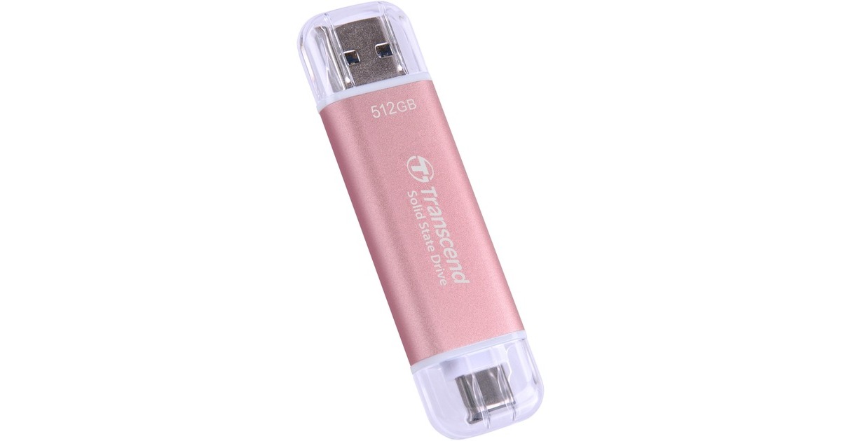 Transcend ESD310 512 GB, Externe SSD(pink) Transcend ESD310 512 GB, Externe SSD(pink)