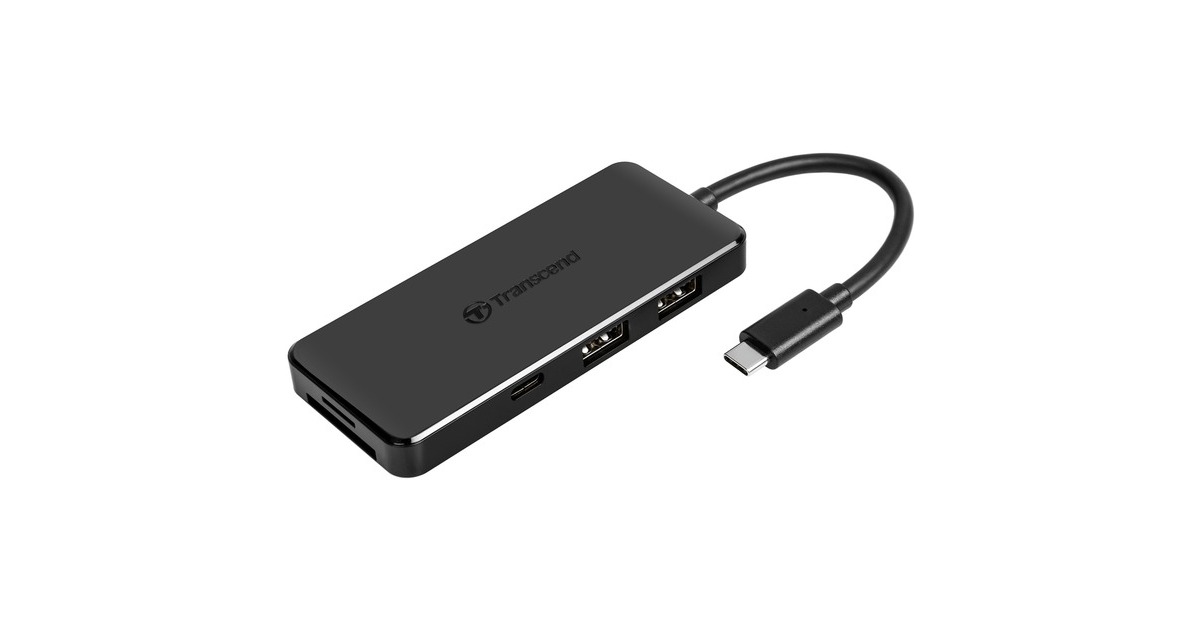 Transcend HUB5C, USB-Hub(schwarz)