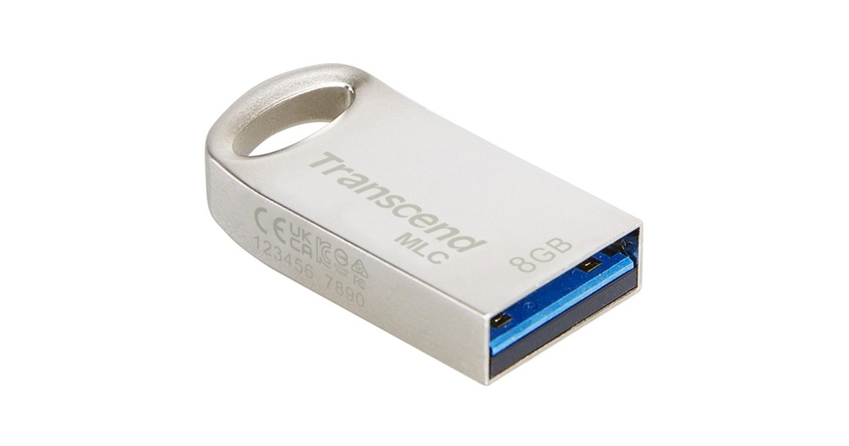 Transcend JFlash 720S 8GB, USB-Stick(silber)