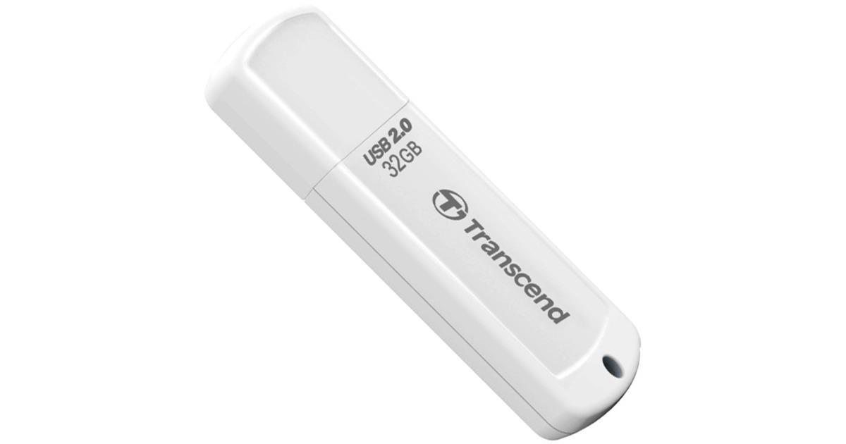 Transcend JetFlash 370 32GB, USB-Stick(weiß)