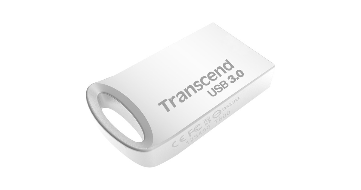 Transcend JetFlash 710S 32 GB, USB-Stick(silber, USB-A 3.2 Gen 1)