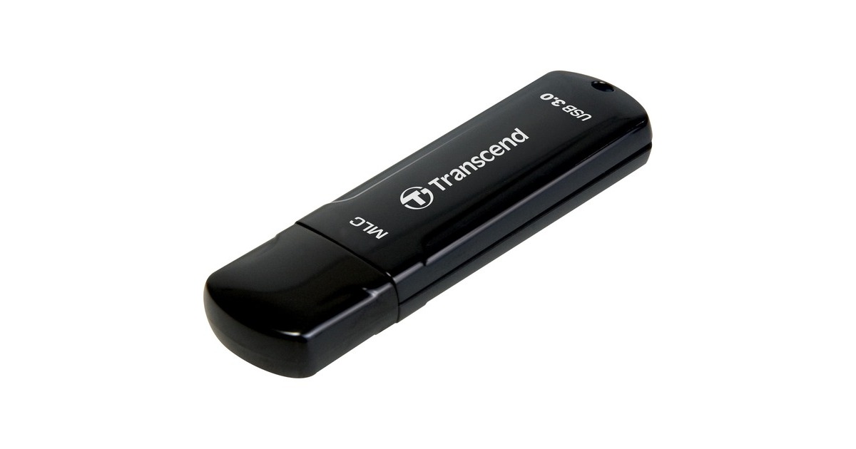 Transcend JetFlash 750 32 GB, USB-Stick(schwarz, USB-A 3.2 Gen 1)