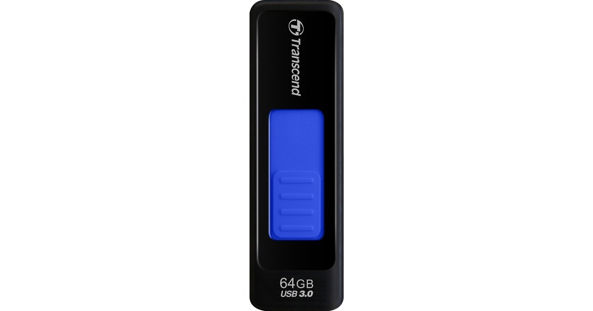 Transcend JetFlash 760 64 GB, USB-Stick(schwarz/rot, USB-A 3.2 Gen1)