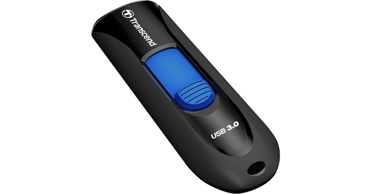 Transcend JetFlash 790K 128 GB, USB-Stick(schwarz/blau, USB-A 3.2 Gen 1)