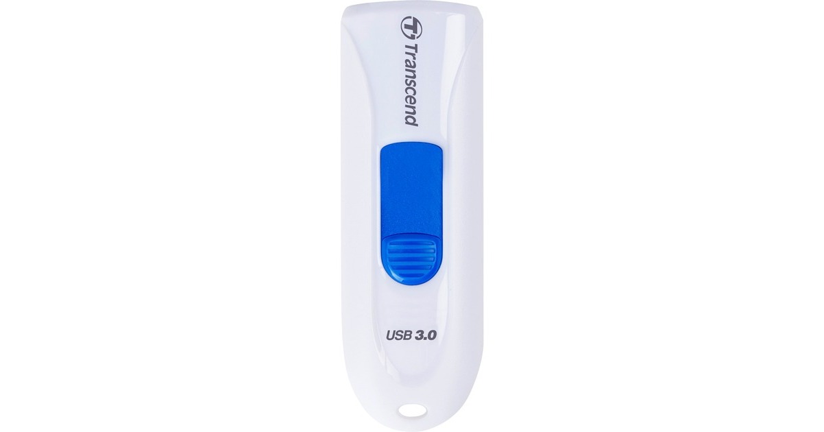 Transcend JetFlash 790W 64 GB, USB-Stick(weiß/blau, USB-A 3.2 Gen 1)