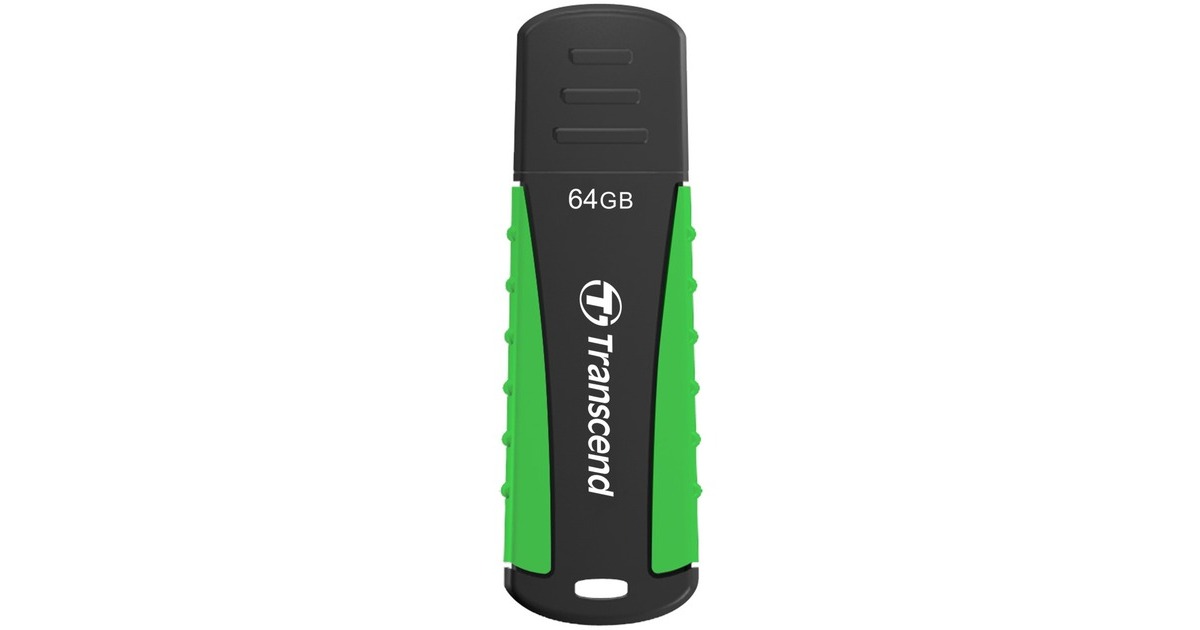 Transcend JetFlash 810 64 GB, USB-Stick(grau/rot, USB-A 3.2 Gen1)