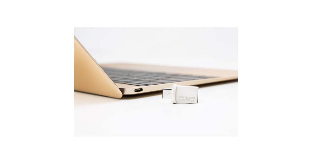 Transcend JetFlash 890 128 GB, USB-Stick(silber)