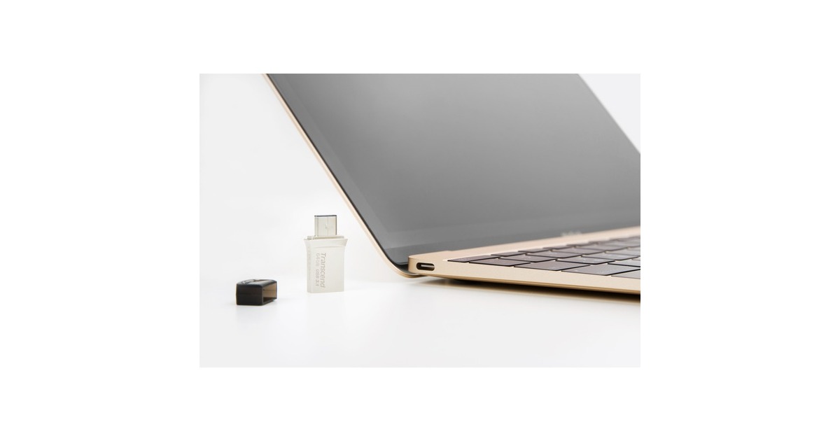 Transcend JetFlash 890 128 GB, USB-Stick(silber)