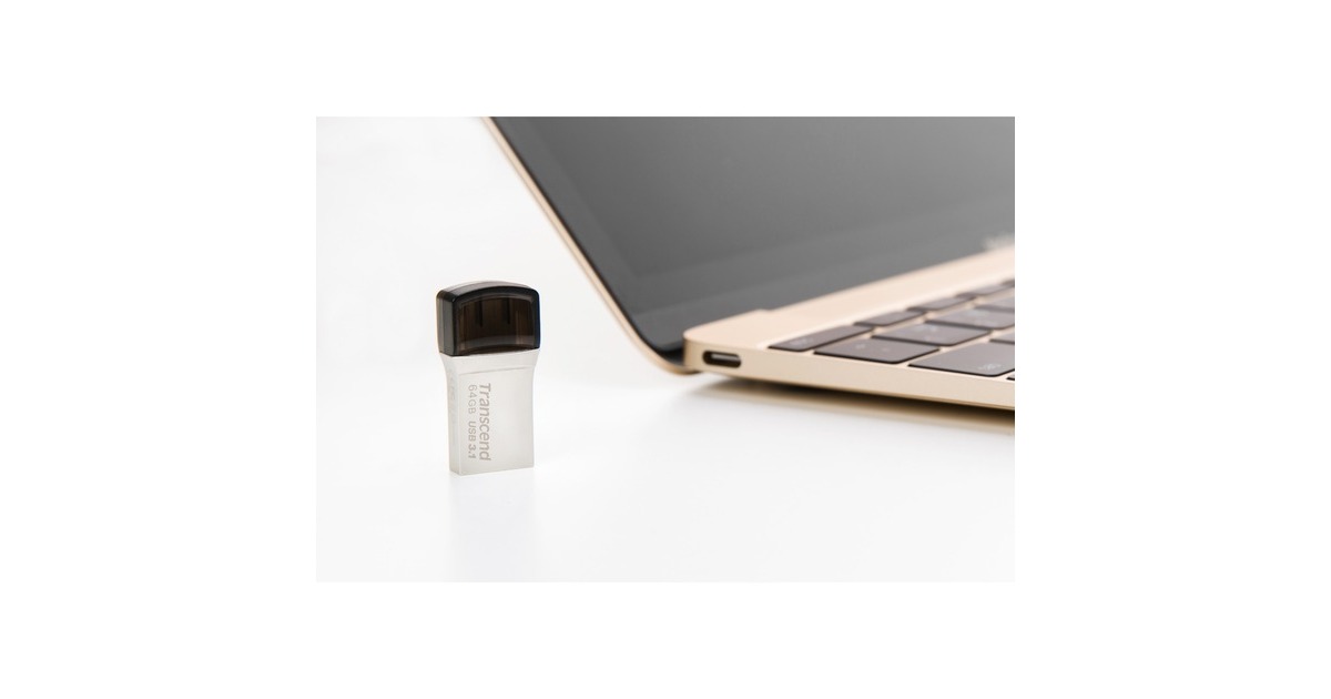 Transcend JetFlash 890 128 GB, USB-Stick(silber)