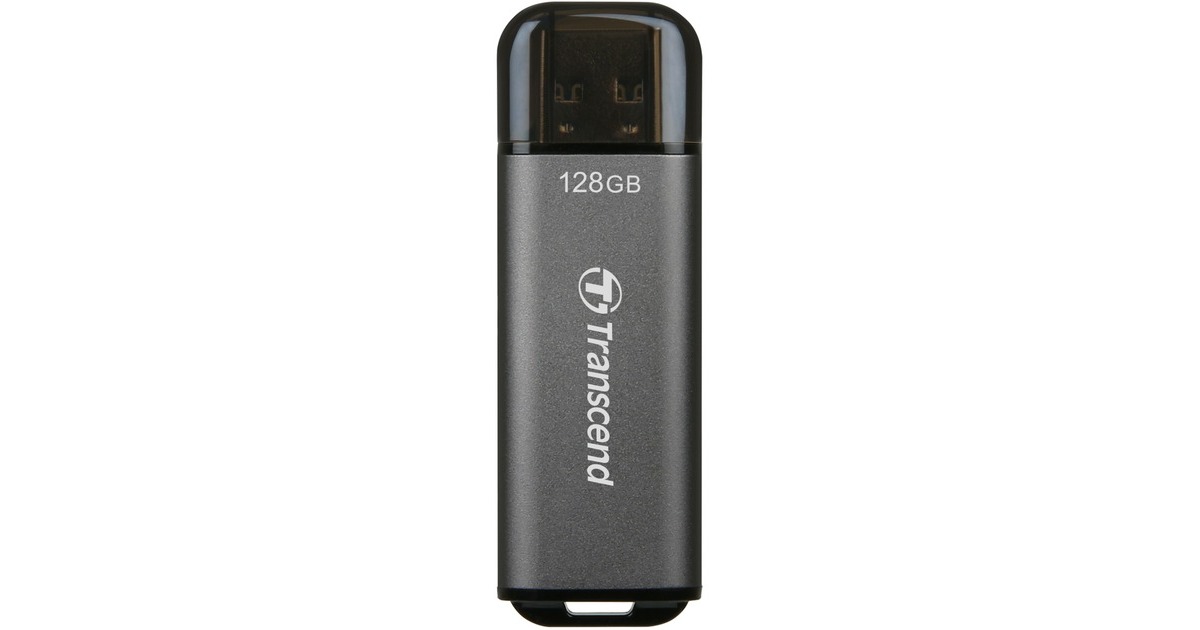 Transcend JetFlash 920 128 GB, USB-Stick(grau, USB-A 3.2 Gen 1)