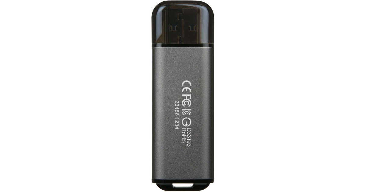 Transcend JetFlash 920 128 GB, USB-Stick(grau, USB-A 3.2 Gen 1)