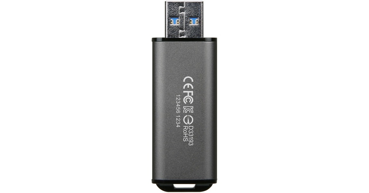 Transcend JetFlash 920 128 GB, USB-Stick(grau, USB-A 3.2 Gen 1)