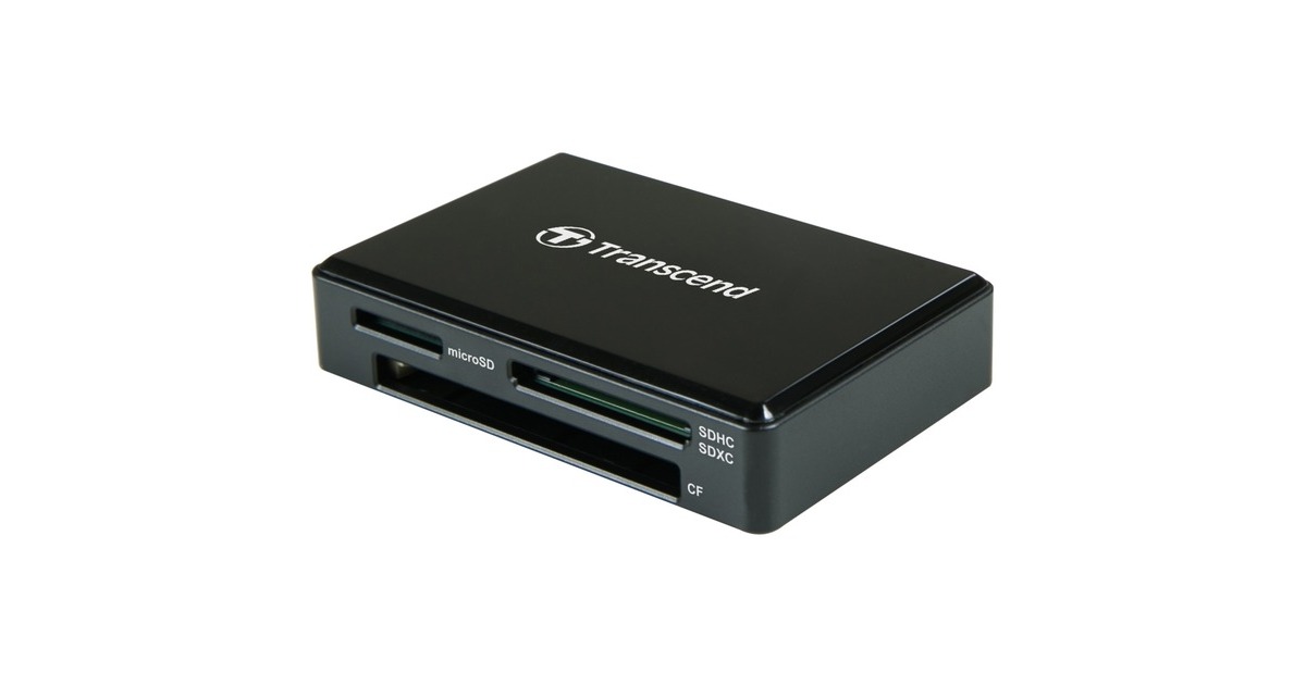 Transcend RDC8K2, Kartenleser(schwarz, USB-C 3.2 Gen 1)