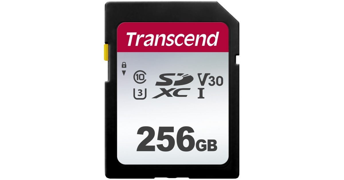 Transcend SDXC Card 256GB, Speicherkarte(UHS-I U3, Class 10, V30)